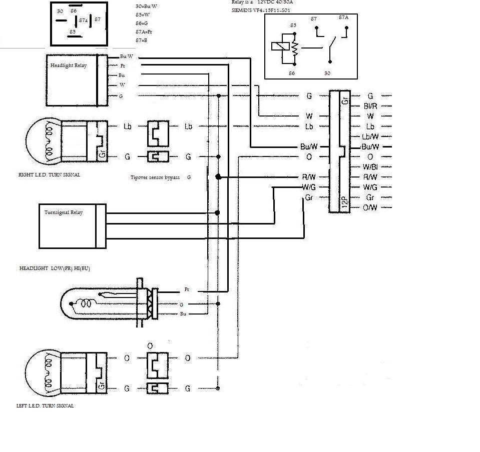 Honda Vtx 1300 Headlight Wiring Diagram from cbrforum.com